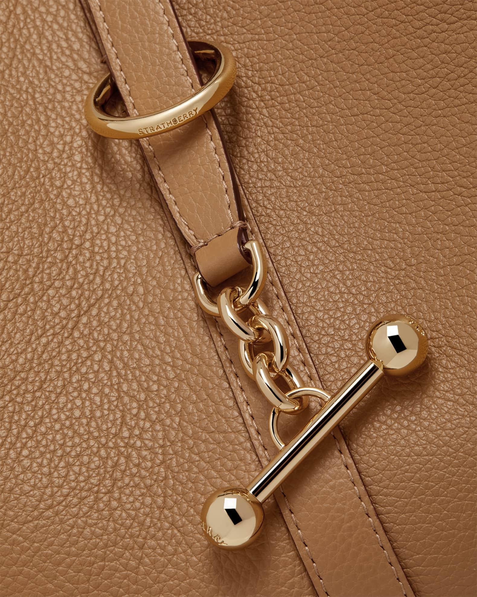 Kite Fine Grain Leather Toggle Hobo Bag Product Image