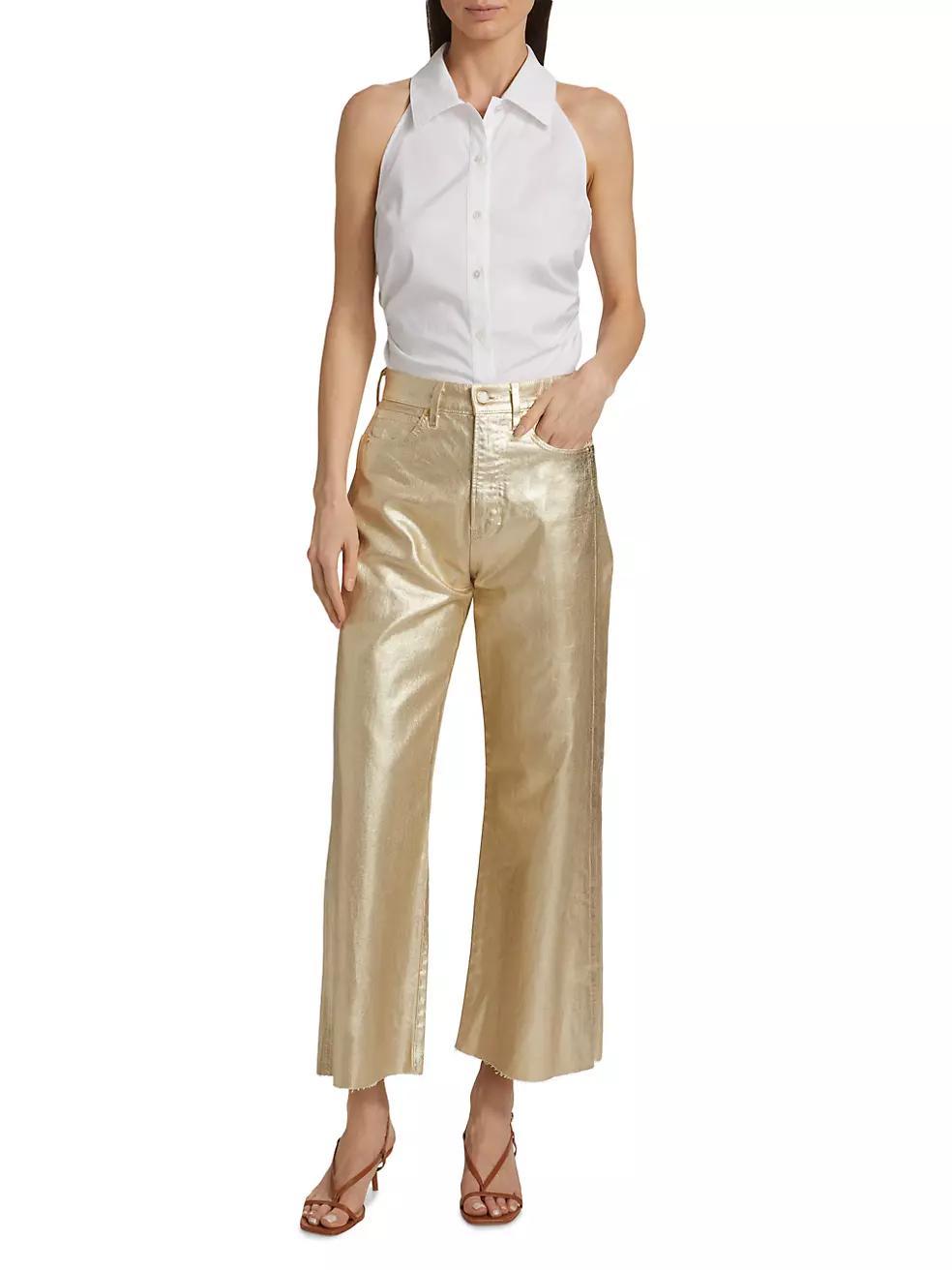 Regina Sleeveless Button-Up Shirt Product Image