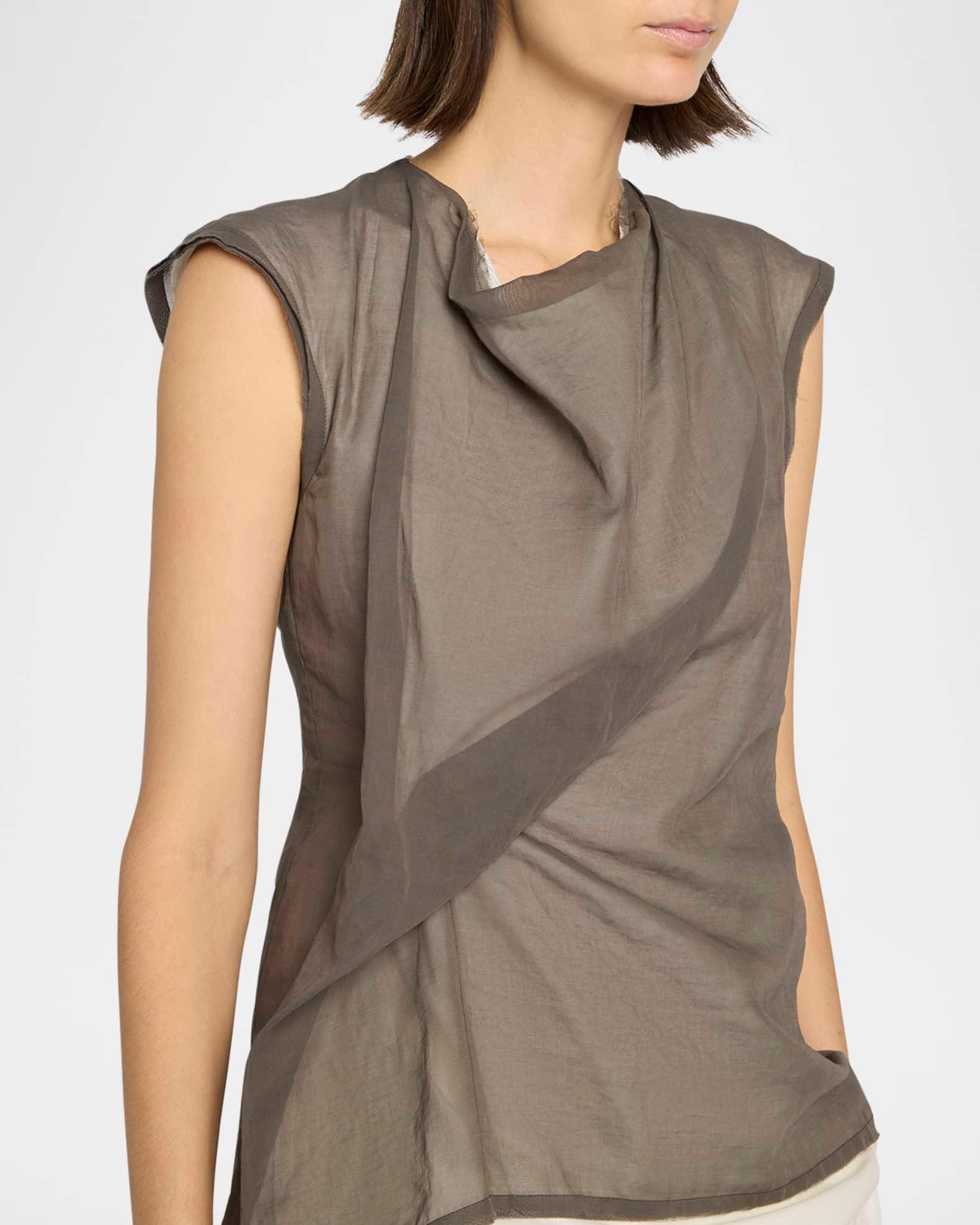 Inawa Draped Layered Sleeveless Top Product Image