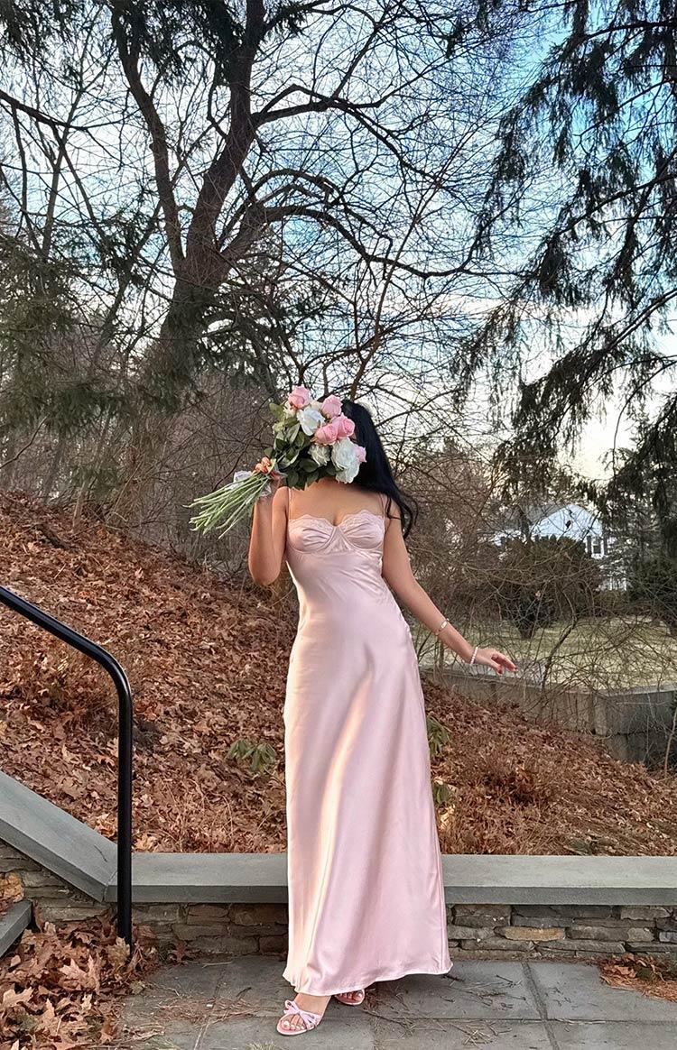 Kynlee Pink Maxi Dress Product Image