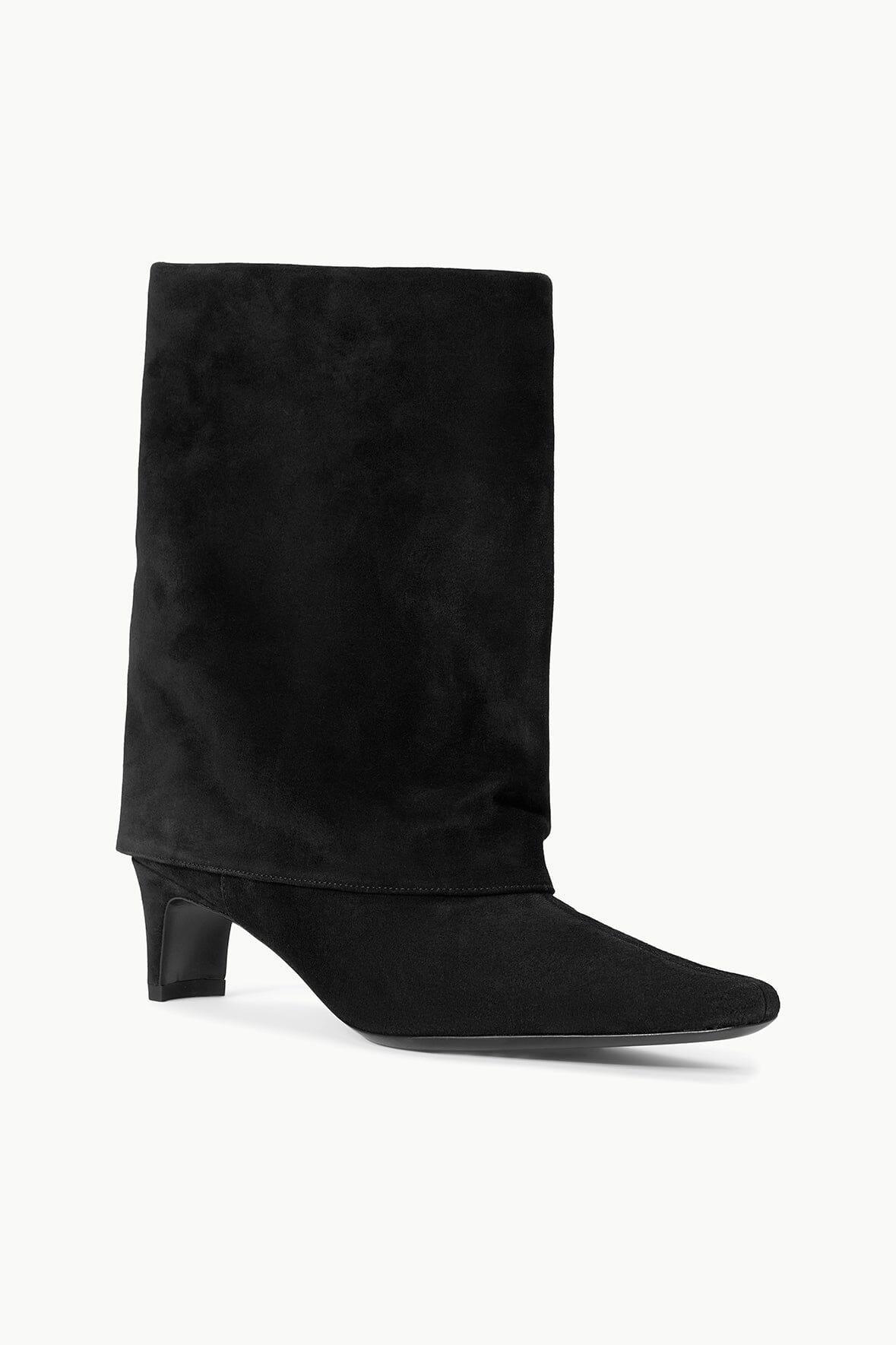 WALLY FOLDOVER BOOT | BLACK Product Image
