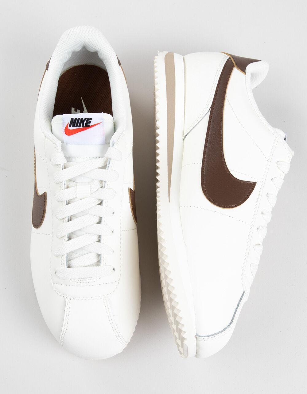 NIKE Cortez Womens Shoes - WHT/BLK Product Image