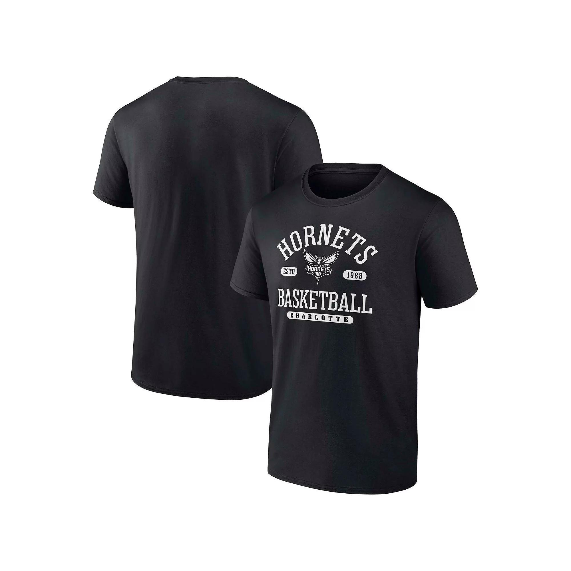 Men's Fanatics  Black Houston Rockets Calling Plays T-Shirt, Size: 2XL Product Image