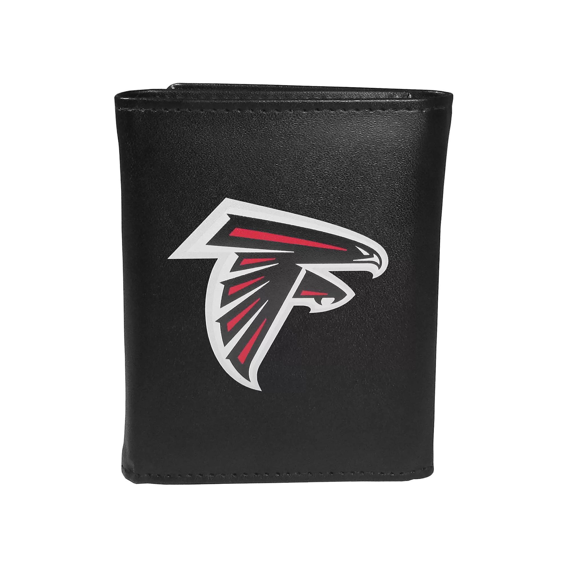Men's Atlanta Falcons Logo Tri-Fold Wallet, Team Product Image