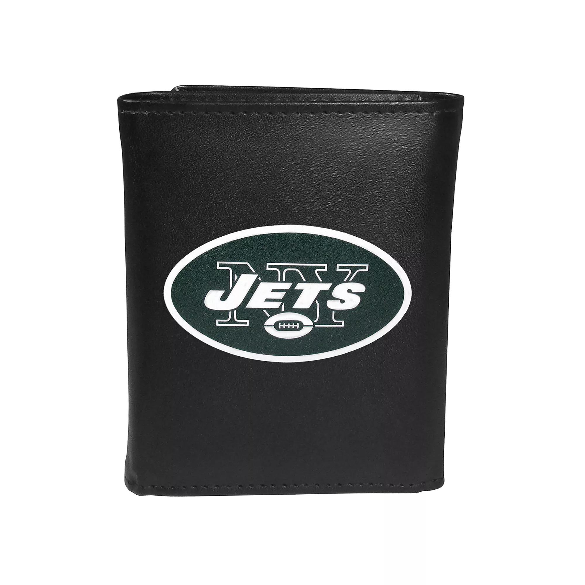 Men's New York Jets Logo Tri-Fold Wallet, Team Product Image