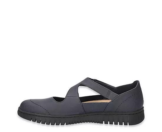 Easy Street Joyful Women's Mary Jane Flats, Size: 6.5 Wide, Brown Product Image