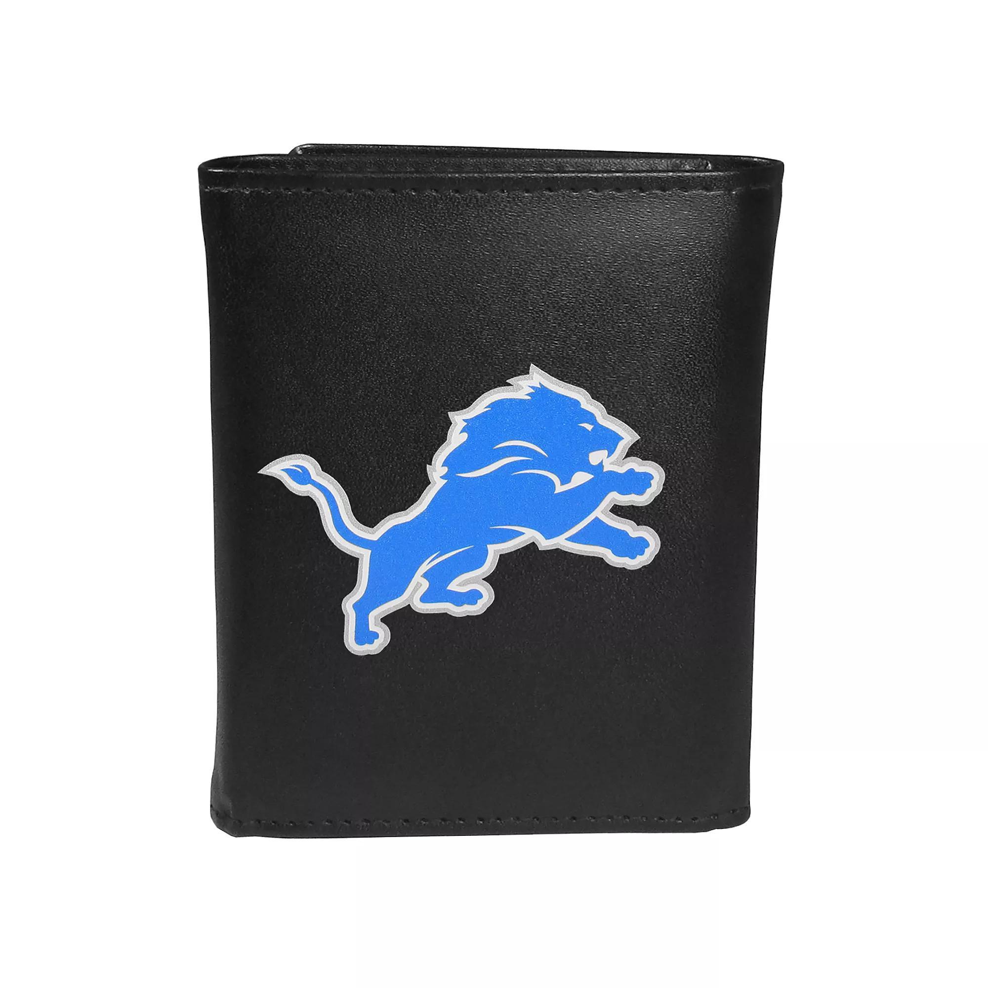 Men's Detroit Lions Logo Tri-Fold Wallet, Team Product Image
