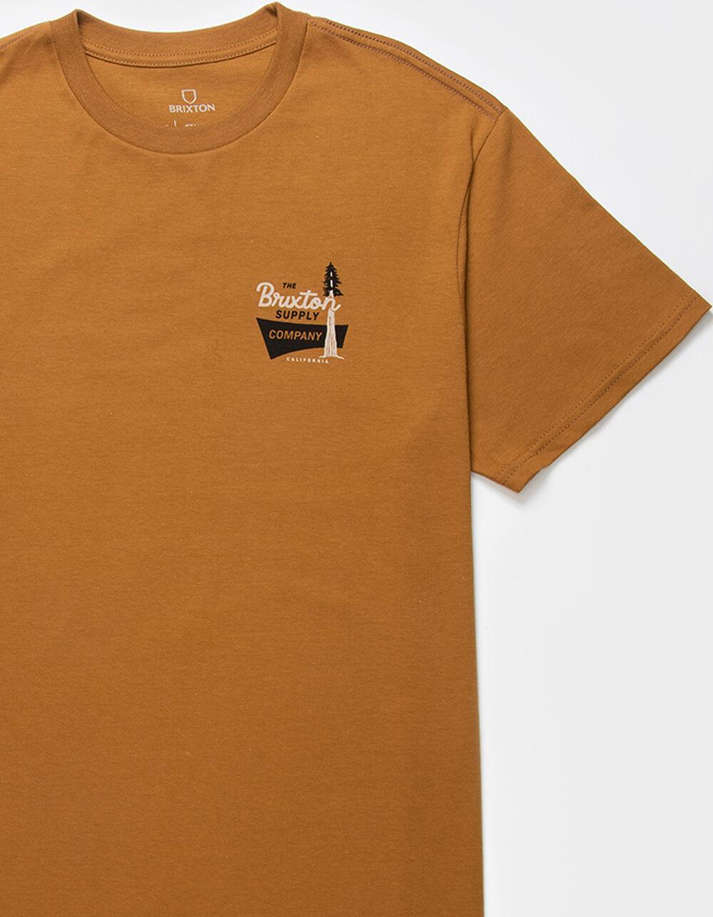 BRIXTON Howell Mens Tee - GOLD Product Image