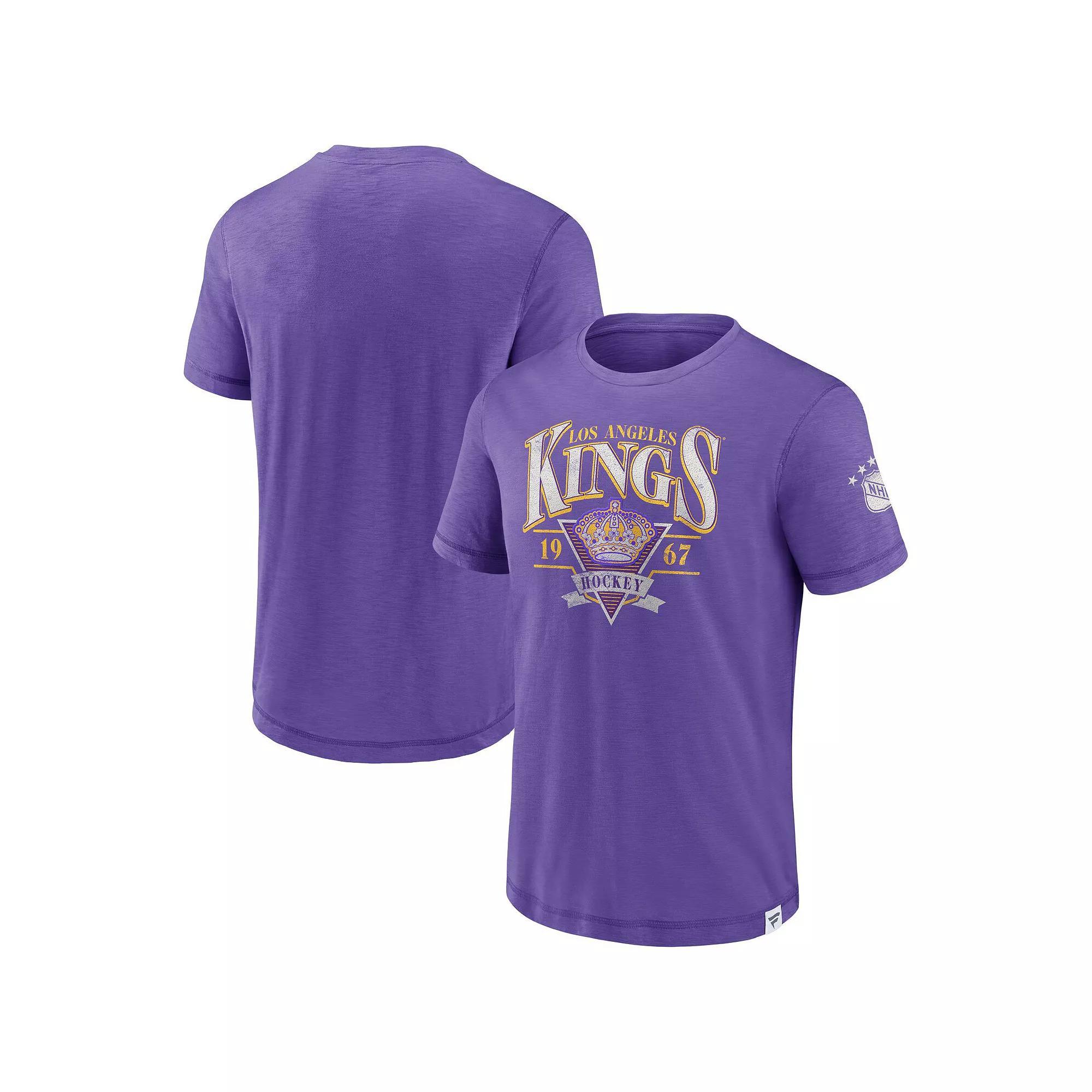 Men's Fanatics Blue St. Louis Blues Heritage Elusive Slub T-Shirt, Size: Medium Product Image