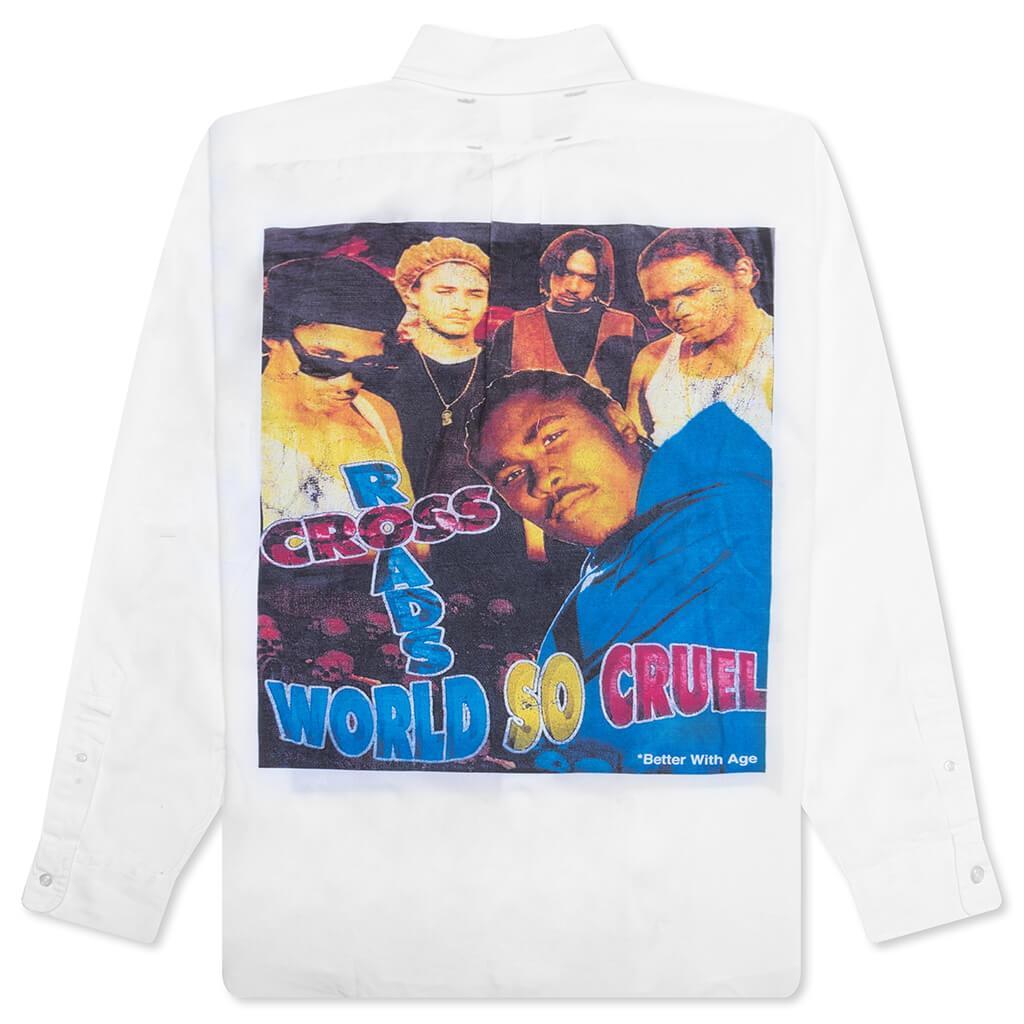 Crossroads Button Down - White Male Product Image