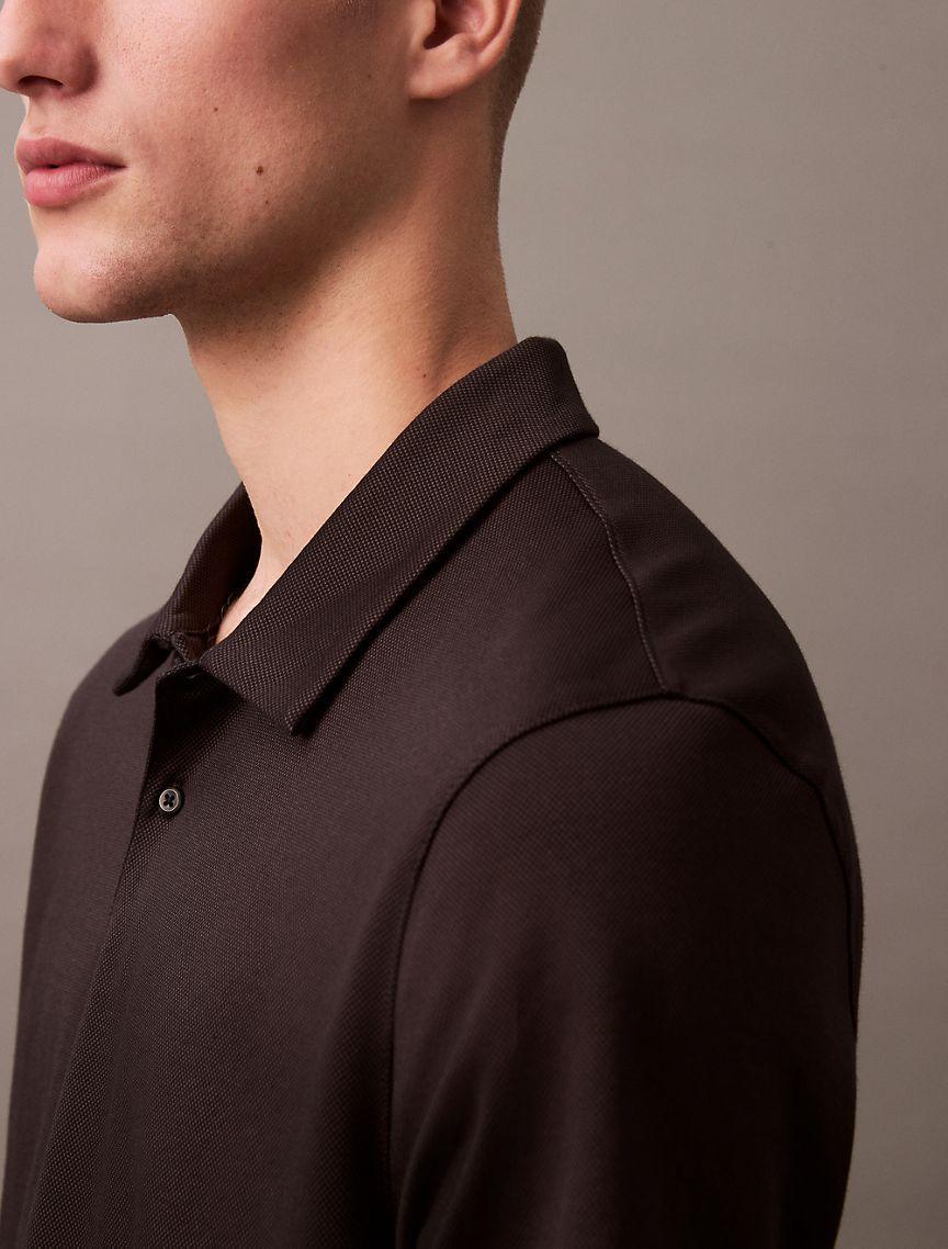Calvin Klein Men's Performance Classic Polo Shirt - Black - XS Product Image