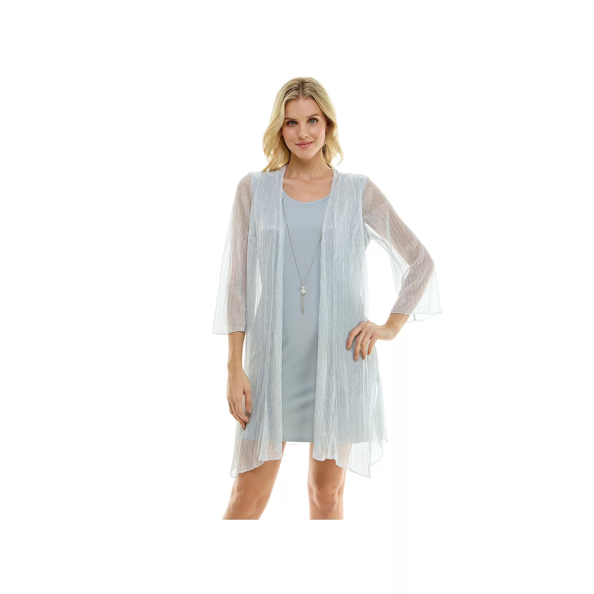 Womens Luxology 2-Piece Necklace & Jacket Dress Set, Womens Product Image