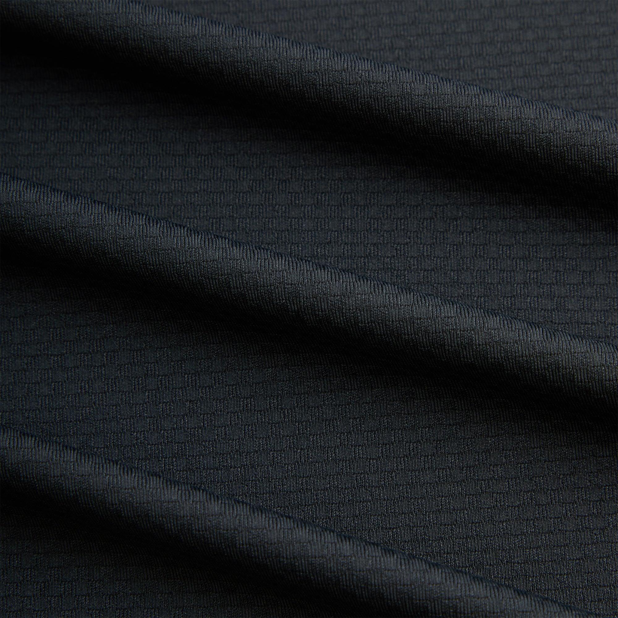 Kith Honeycomb Tech Heathrow Long Sleeve Tee - Black Male Product Image
