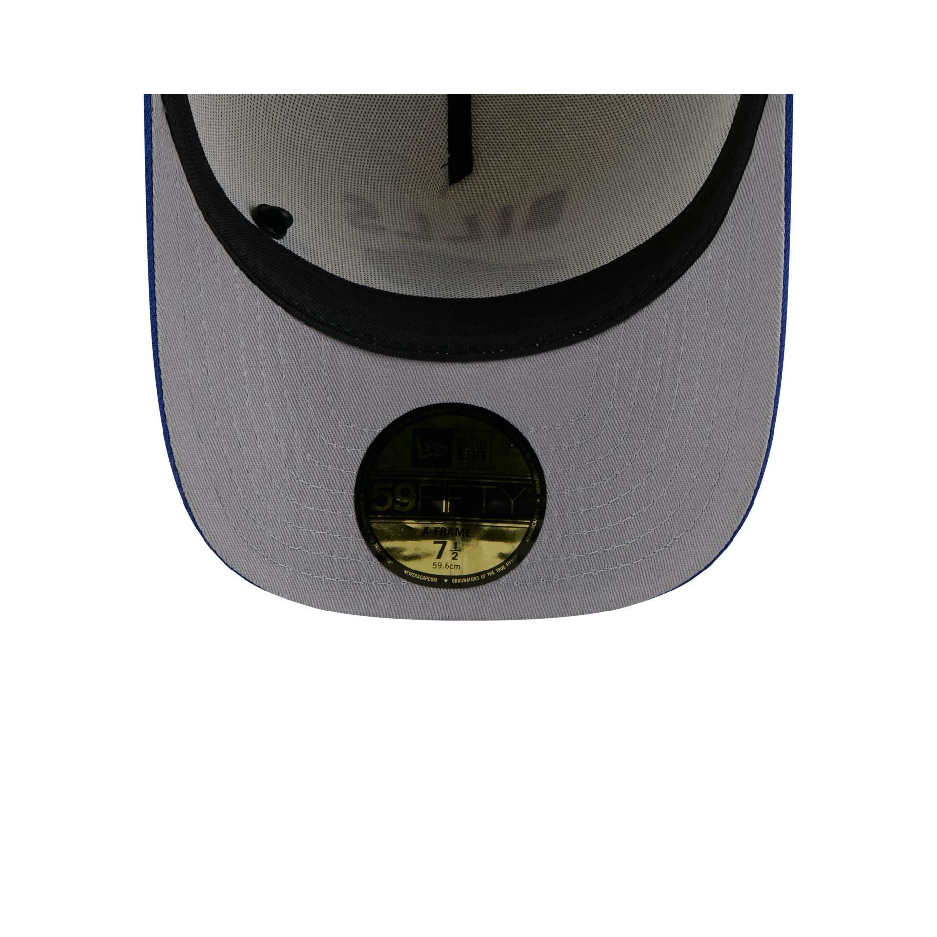 Buffalo Bills 2025 Draft Black 59FIFTY A-Frame Fitted Hat Male Product Image