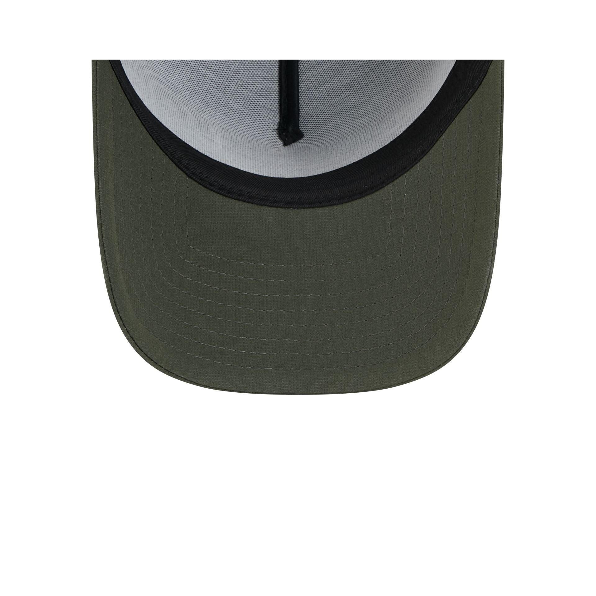 New York or Nowhere x New York Yankees Navy Wordmark 9FORTY A-Frame Snapback Hat Male Product Image