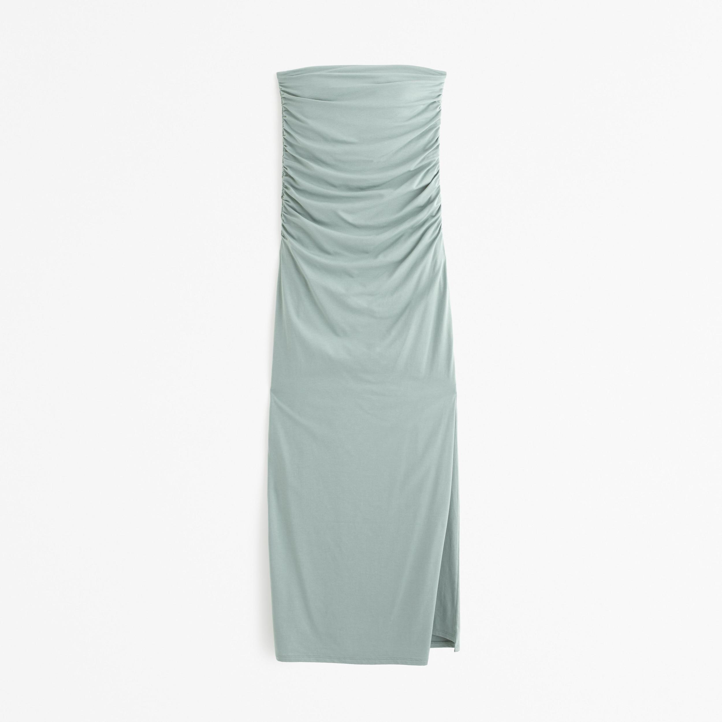 Strapless Knit Midi Dress Product Image