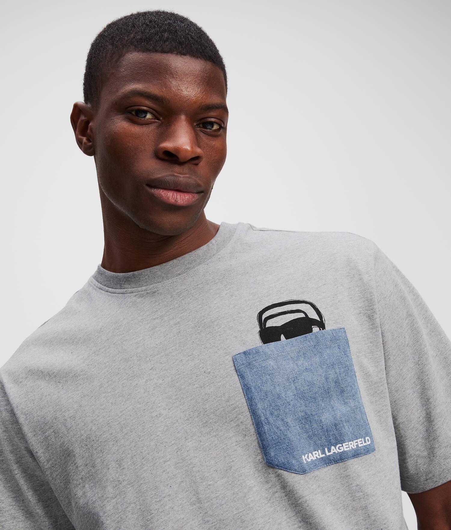IKON DENIM POCKET T-SHIRT Product Image
