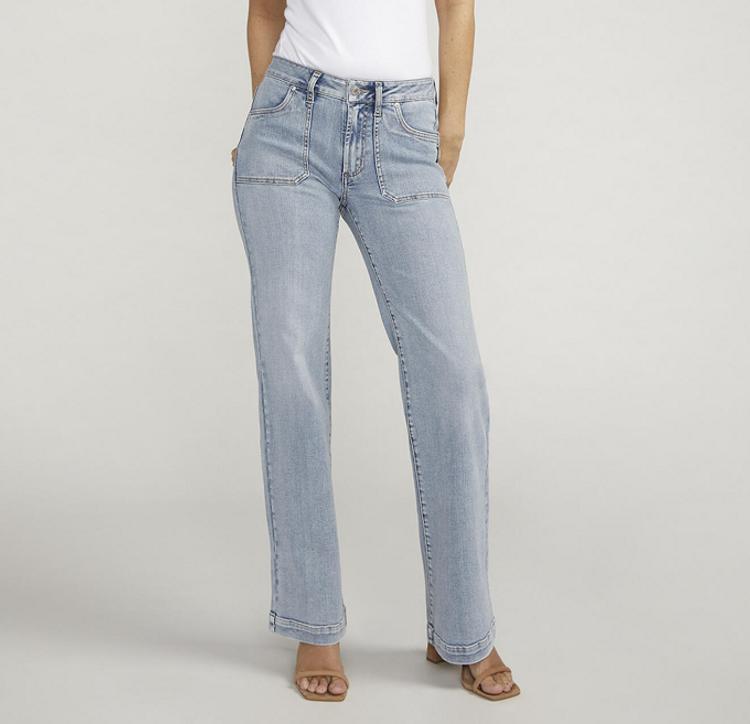 SALE Silver Jeans Co® Ladies' Suki MR Trouser Jeans Product Image