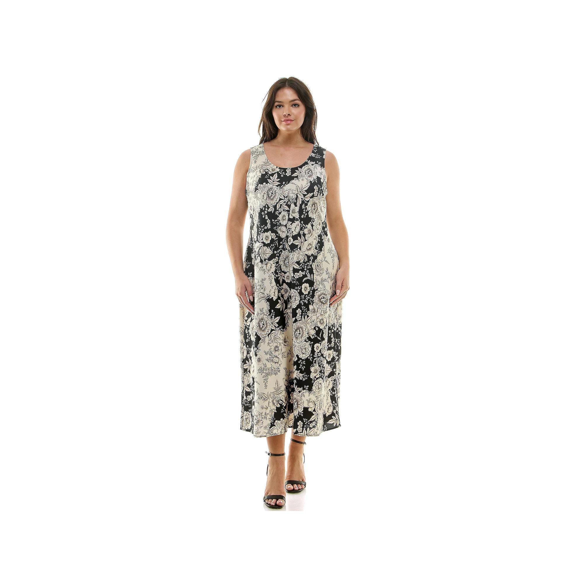 Plus Size Luxology Satin Slip Dress, Womens Product Image
