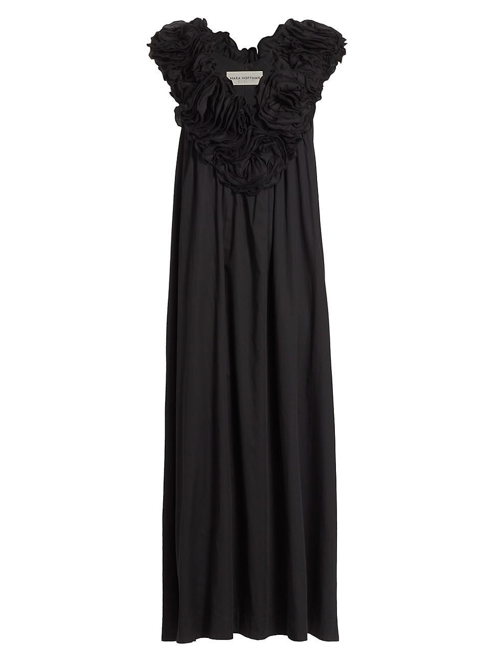 Womens Bindi Ruffle Maxi Dress Product Image