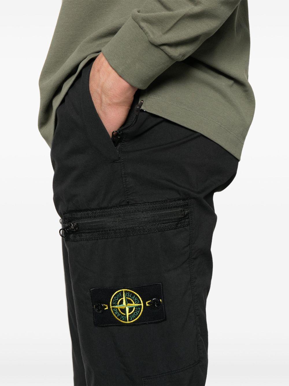Compass-badge trousers Product Image