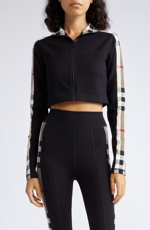 Womens Cynthia Cropped Zip-Front Top Product Image