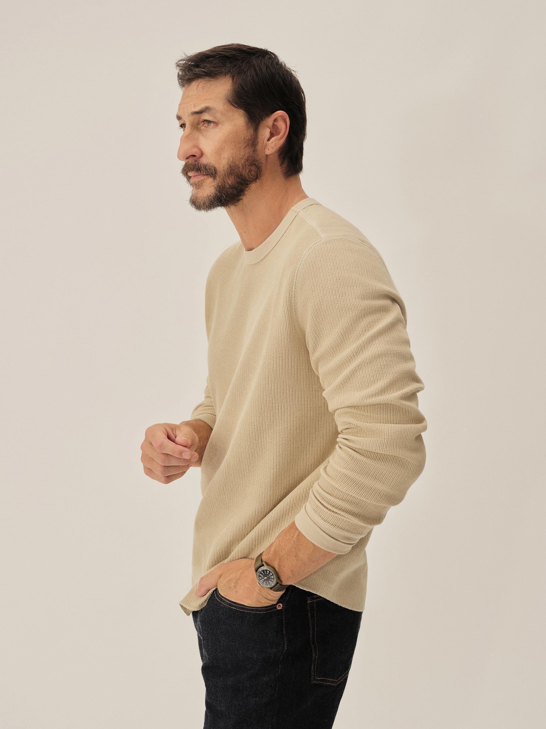 Sand Dune Vintage Thermal Surplus Tee Product Image