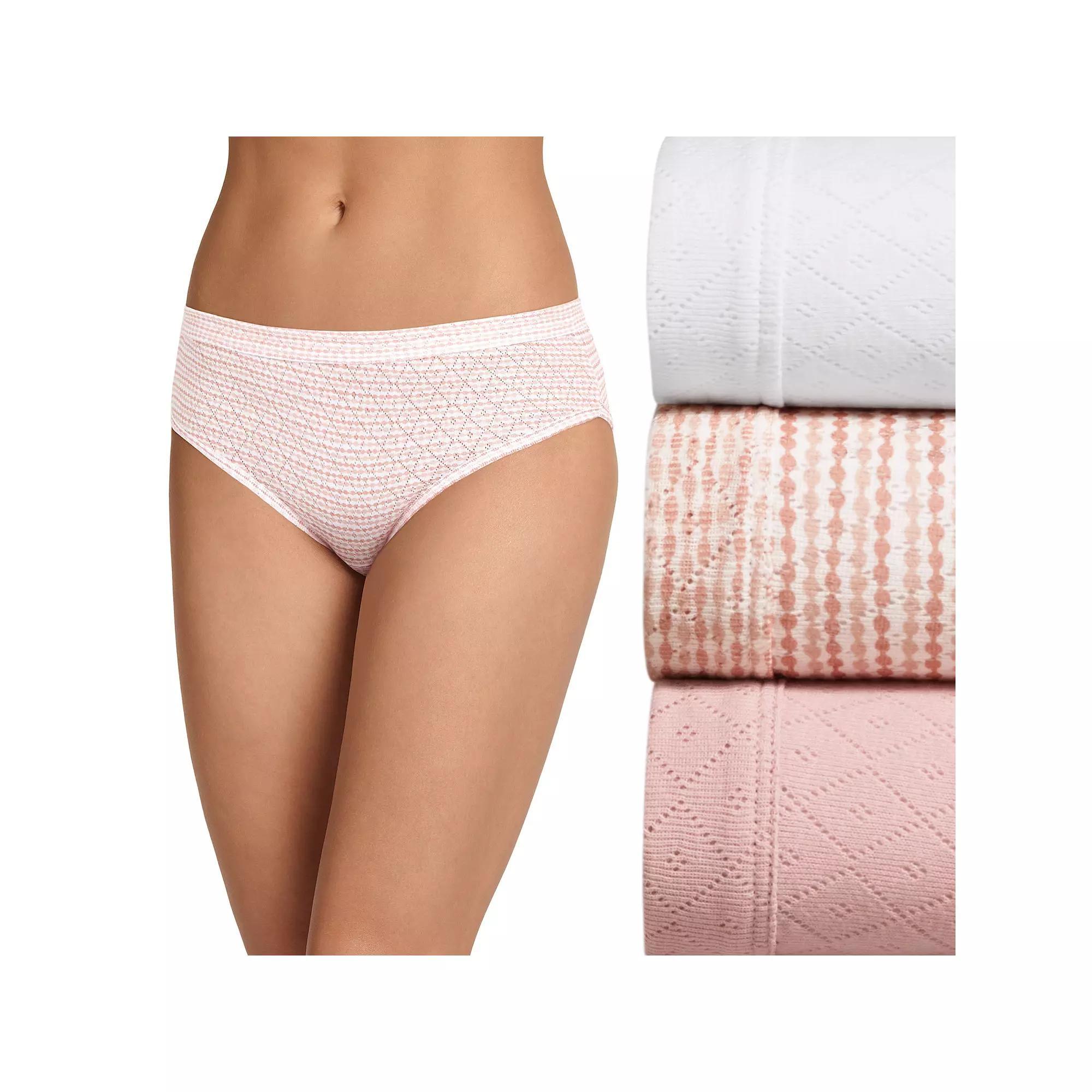 Womens Jockey 3-pk. Elance Breathe Hipster Panty Set 1540 Product Image