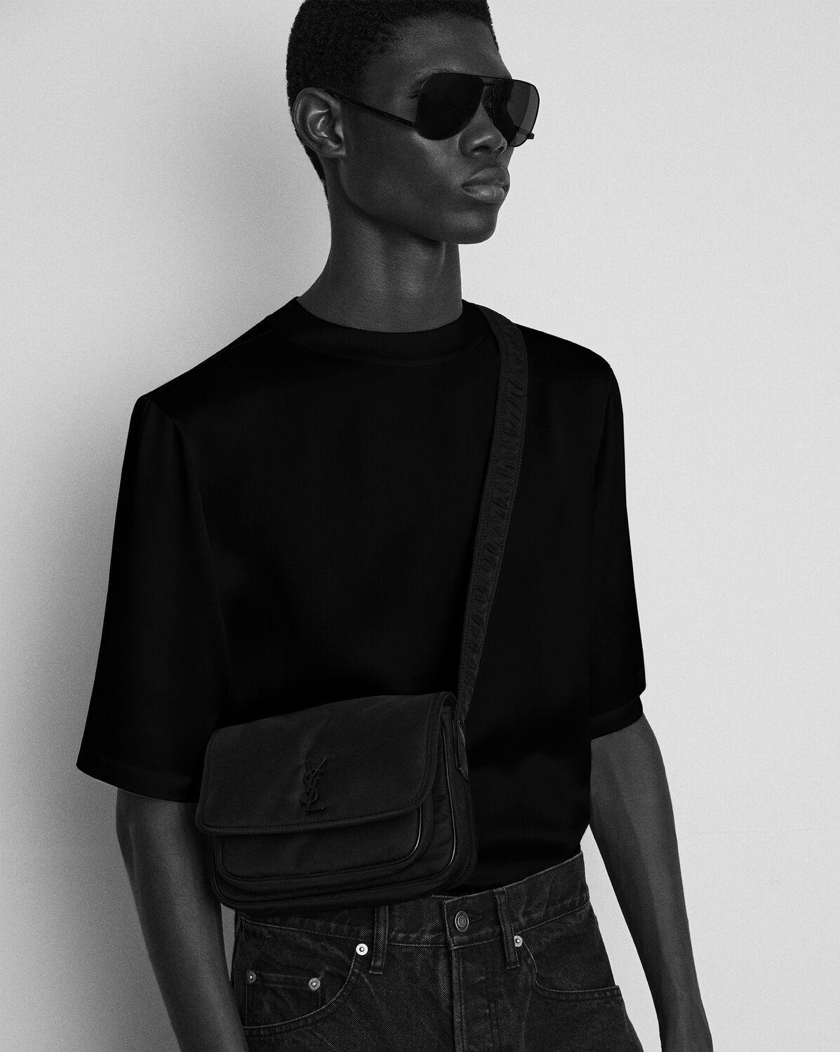 niki small messenger in grained lambskin Product Image