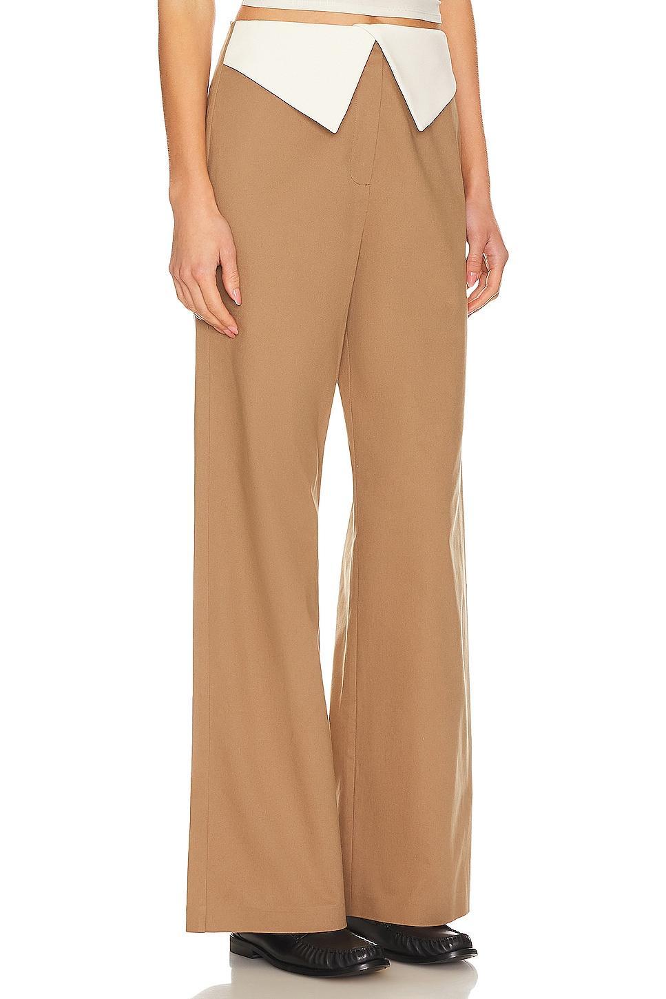 Waist Detailed Wide Leg Pants Product Image