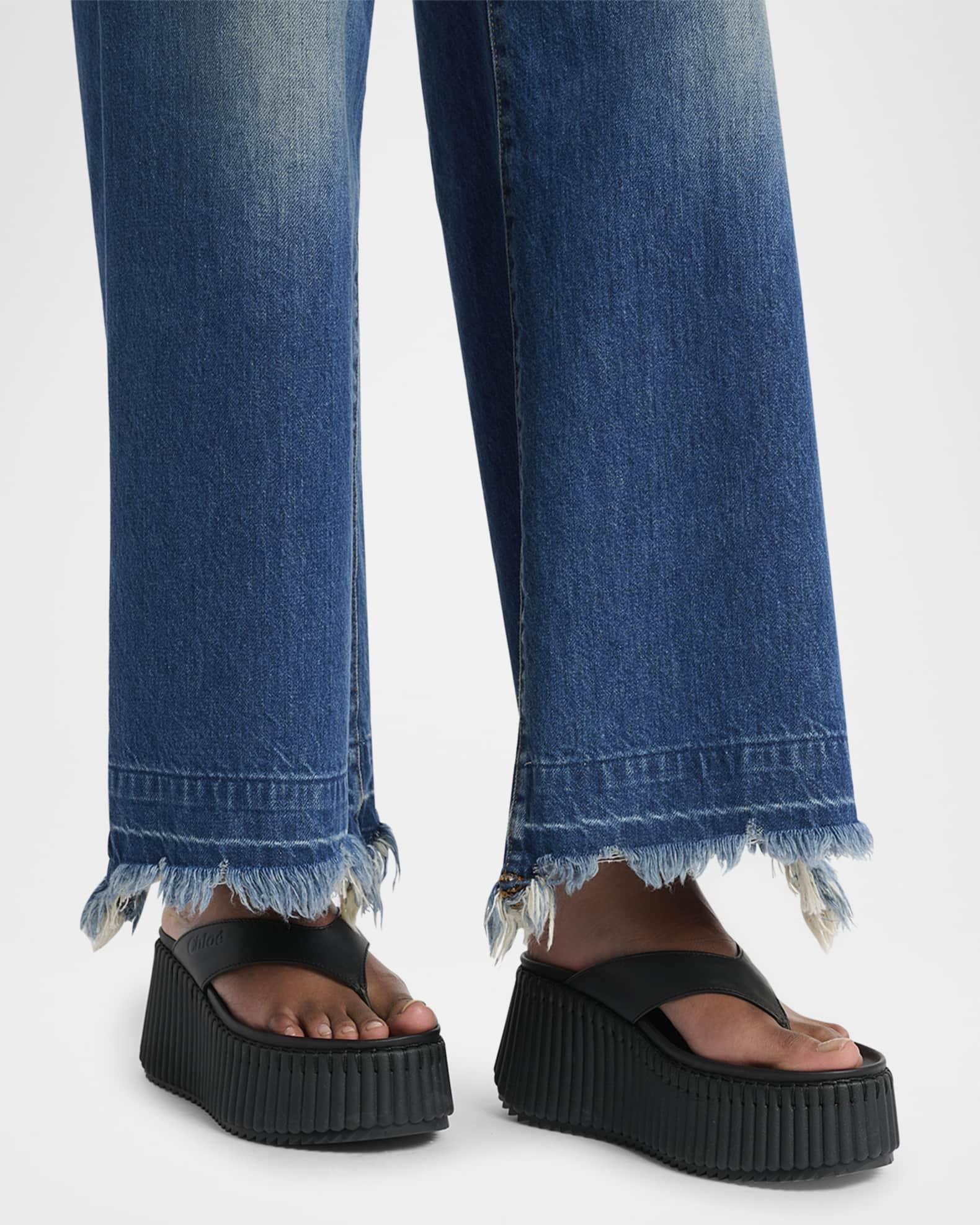 Nama Platform Leather Thong Sandals Product Image