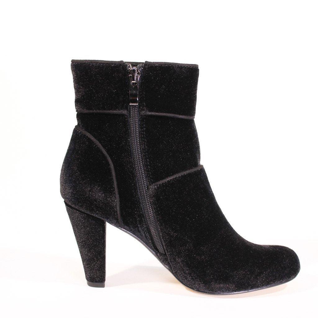 Topaz Velvet Booties Product Image