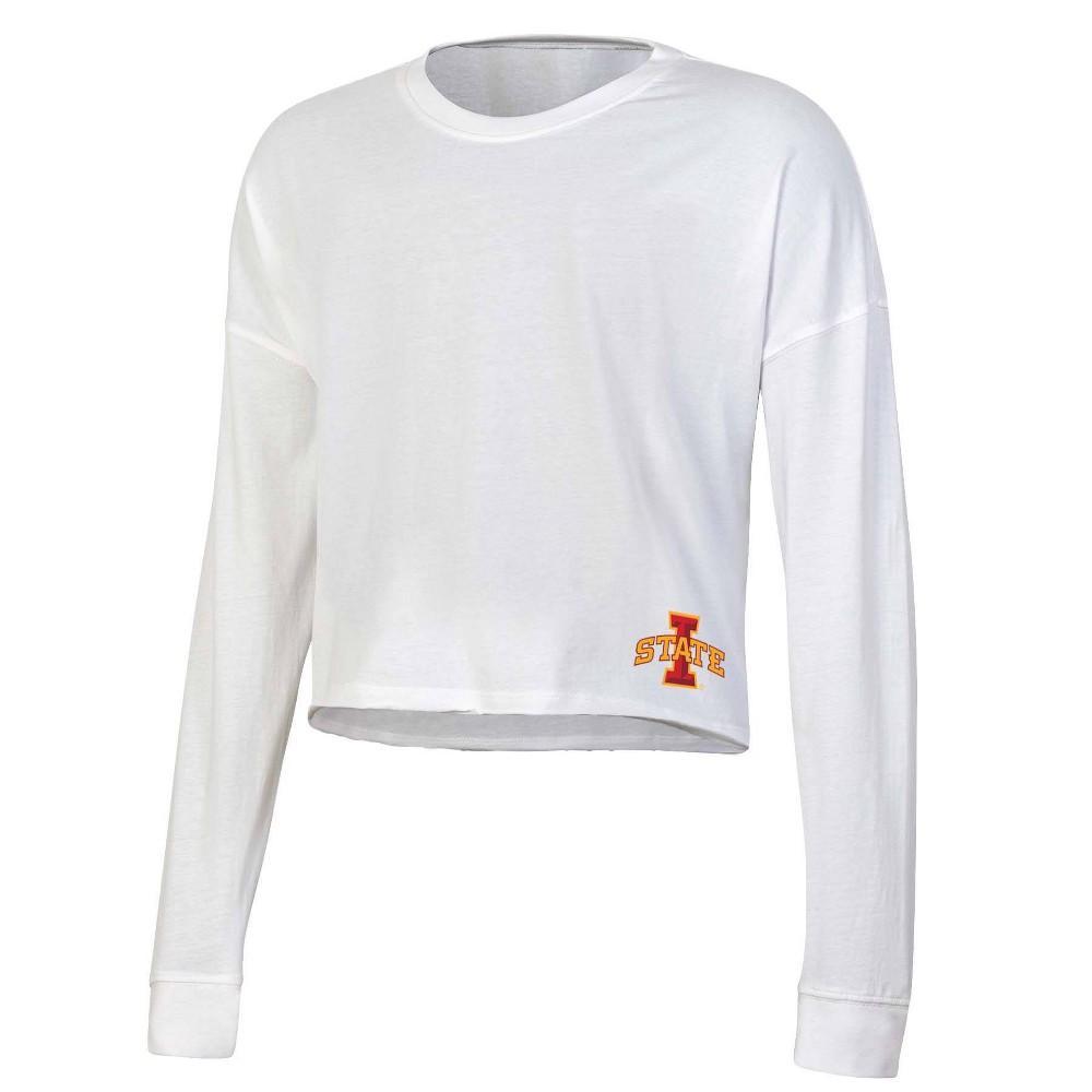 NCAA Georgia Bulldogs Womens White Long Sleeve T-Shirt Product Image