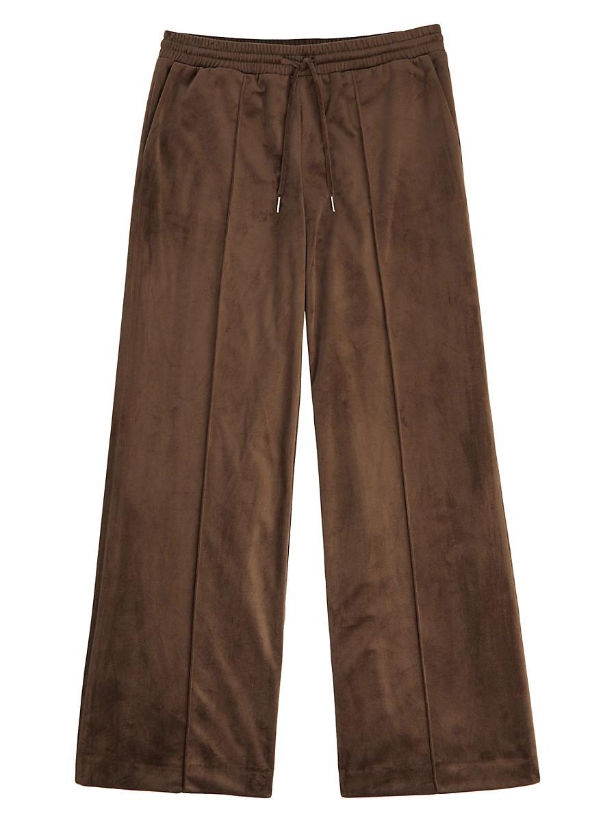 Mens Anthony Velvet Baggy Trousers Product Image