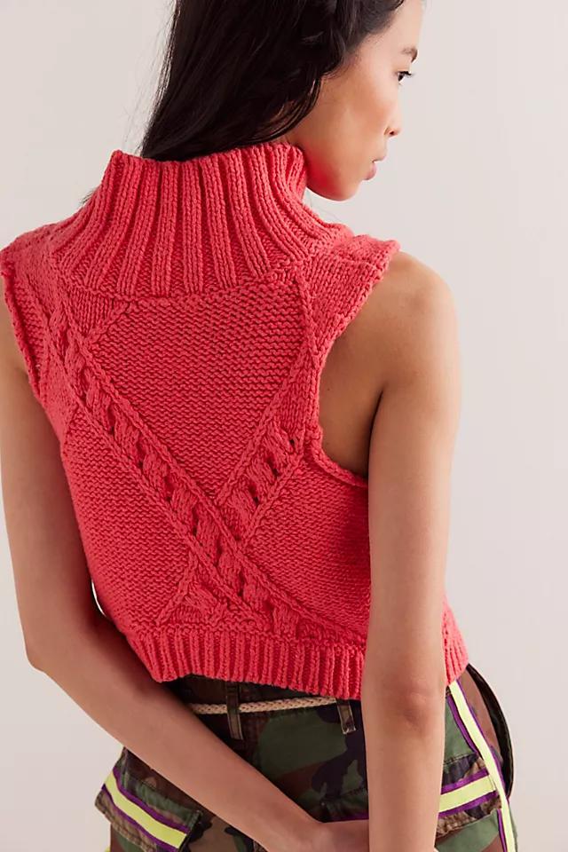Sasha Turtleneck Vest Product Image