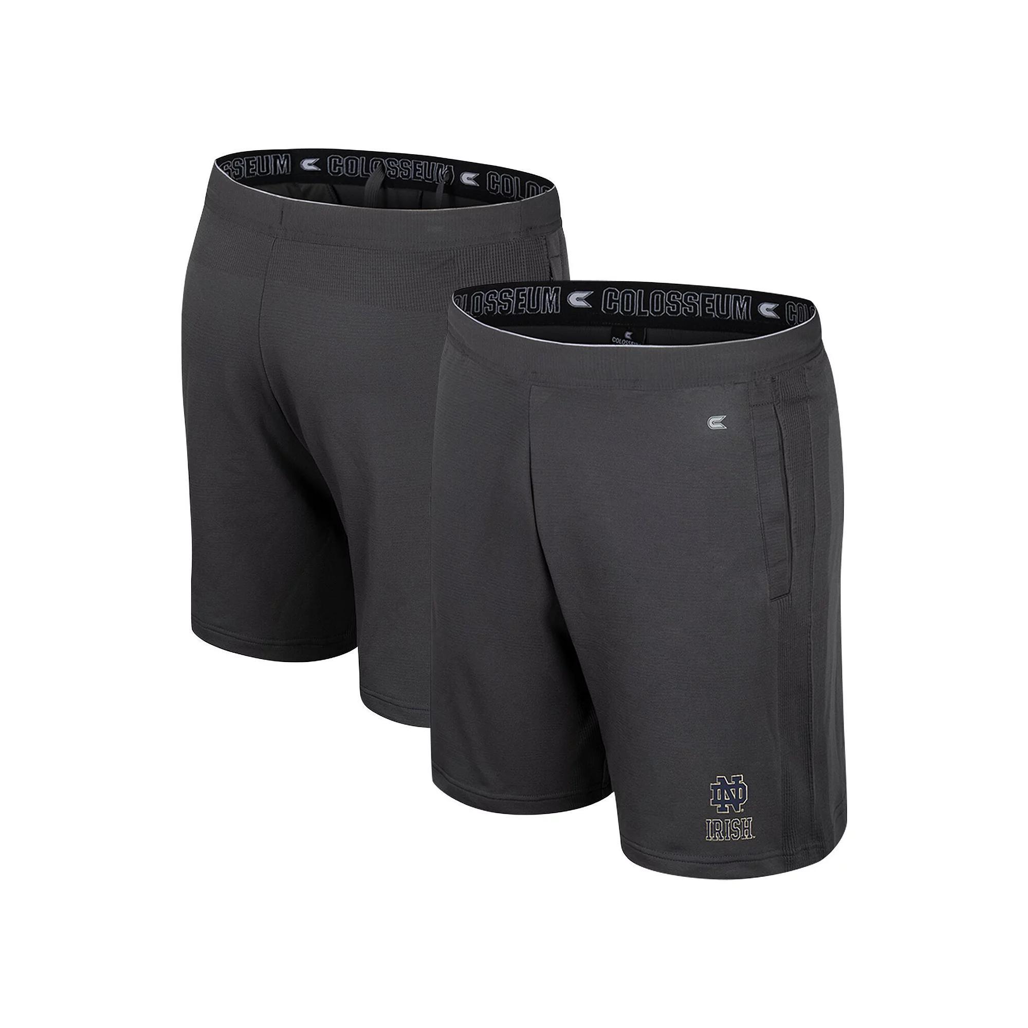 Men's Colosseum Charcoal Michigan Wolverines Forget Shorts, Size: Small Product Image