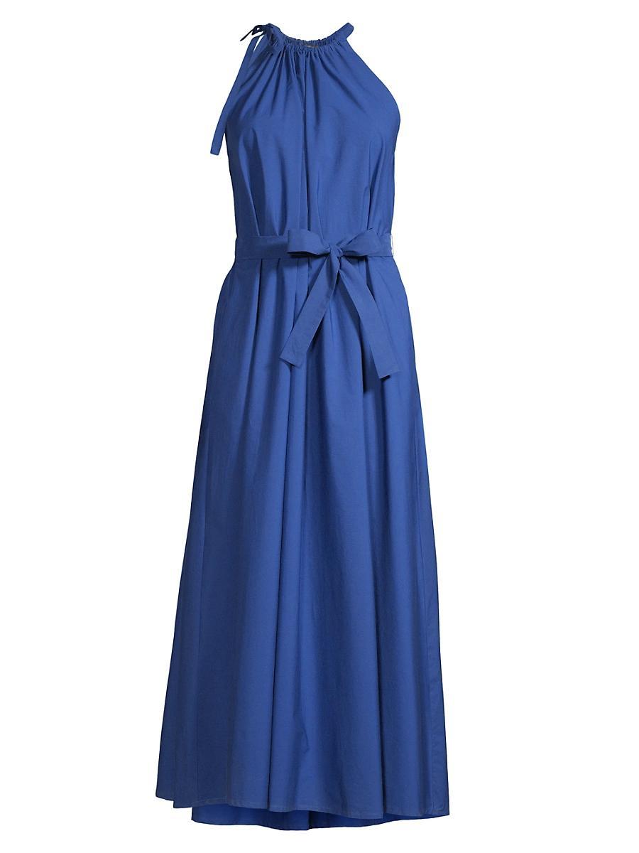 Womens Fidato Cotton Self-Tie A-Line Dress Product Image