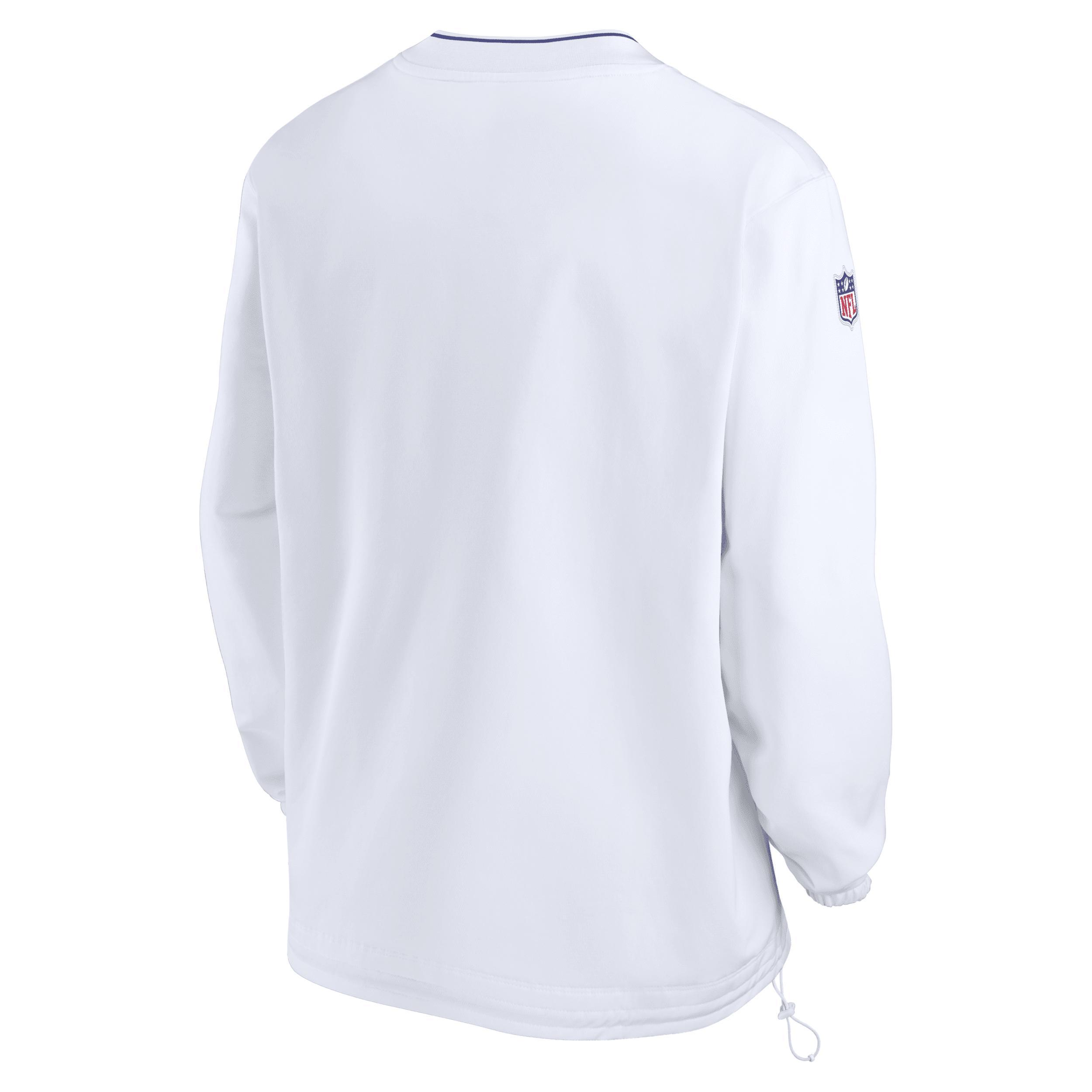 Minnesota Vikings Logo Nike Men's NFL Long-Sleeve Windshirt Product Image