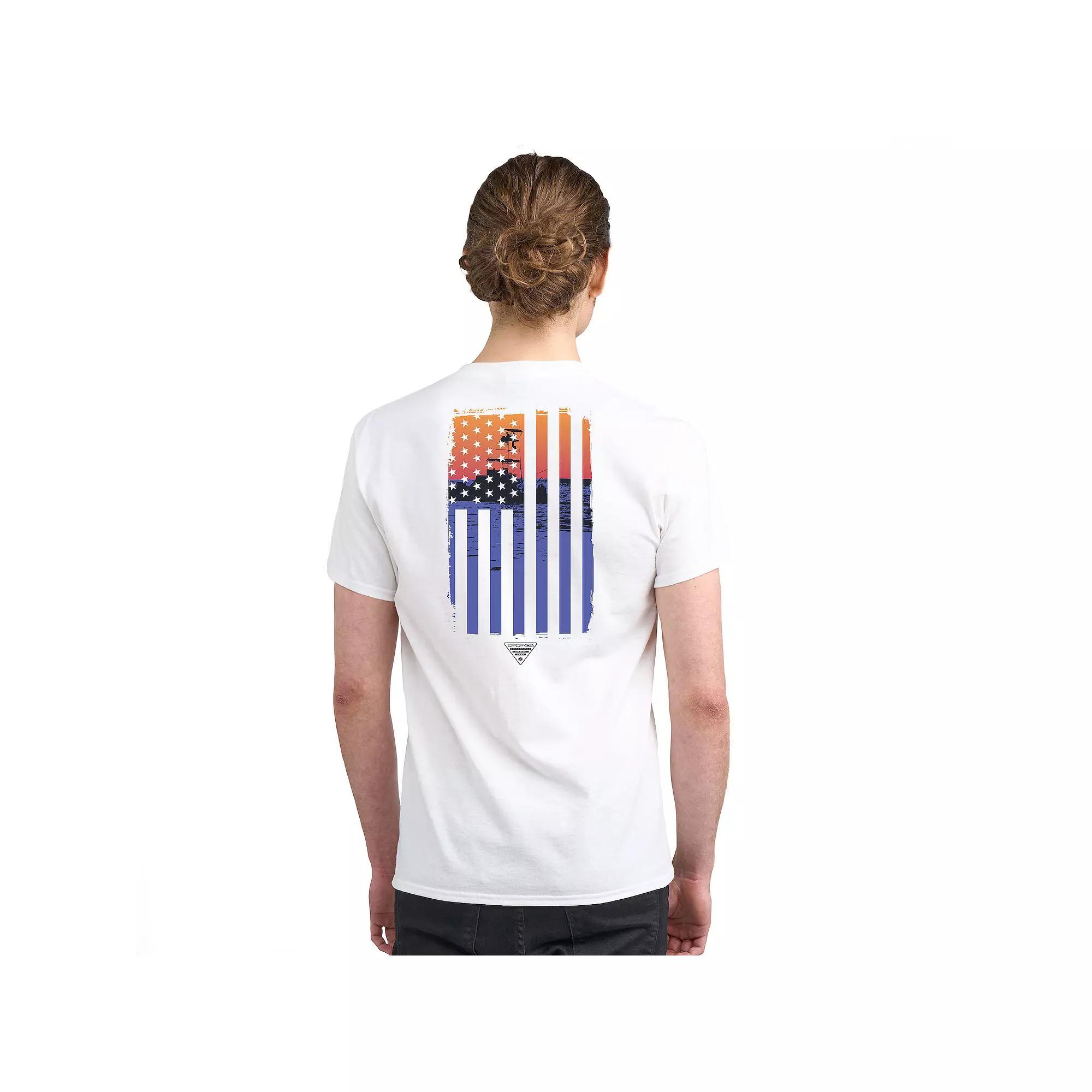 Mens Columbia PFG Short Sleeve Graphic Tee Product Image