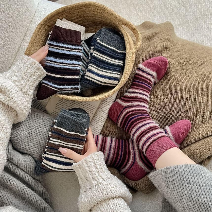 Striped Short Socks Product Image