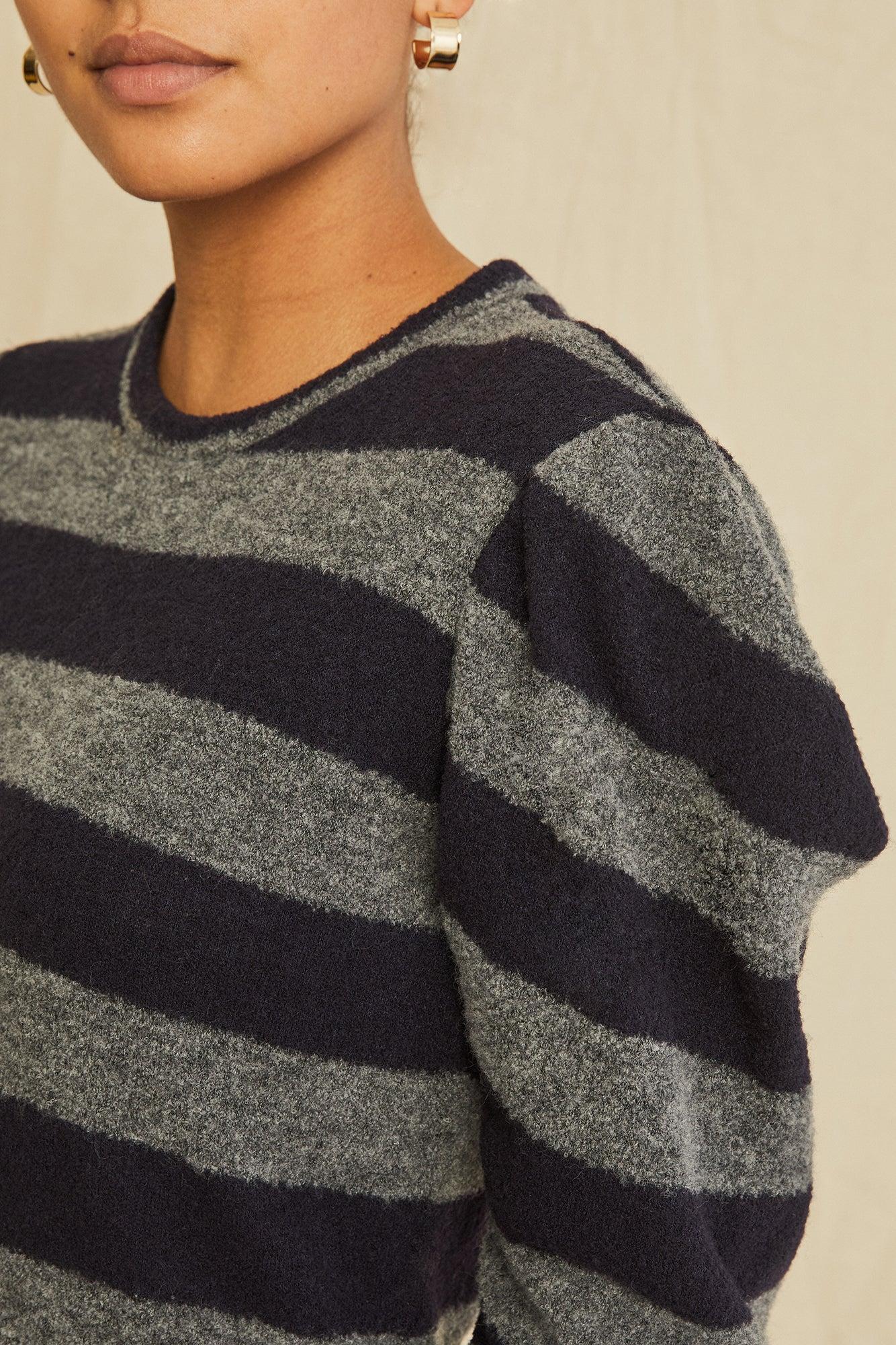 Rosemary Dress - Normandy Stripe - ReAmour Product Image