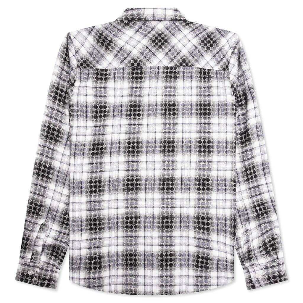MA Quad Jacquard Flannel - Black Male Product Image