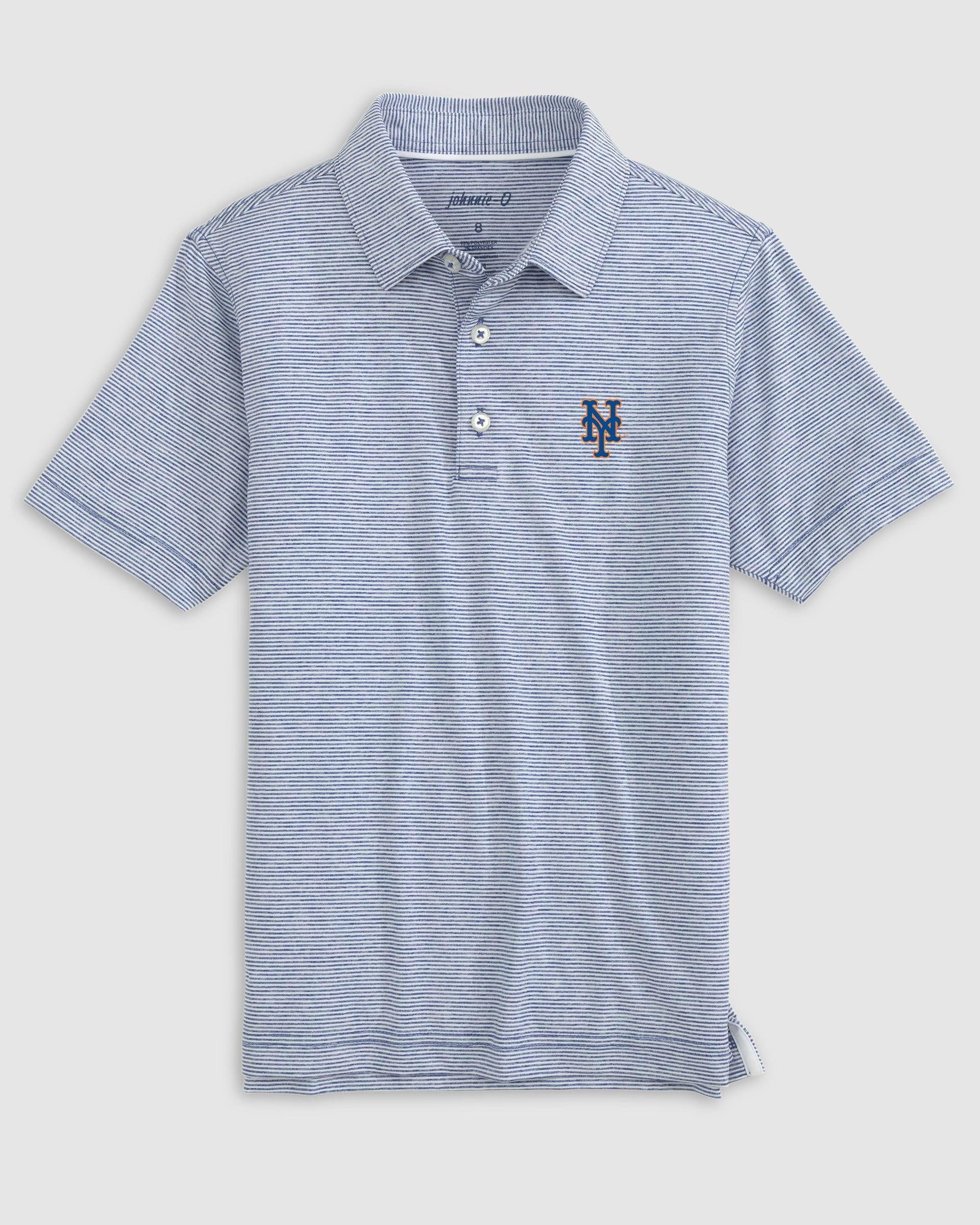 Cleveland Guardians Lyndonn Jr. Striped Jersey Performance Polo Product Image
