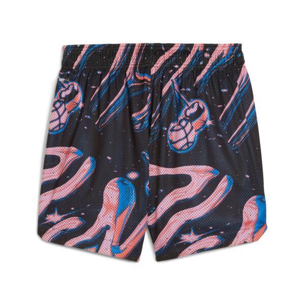 PUMA Cherry On Top Women's All-Over Print Mesh Basketball Shorts Product Image