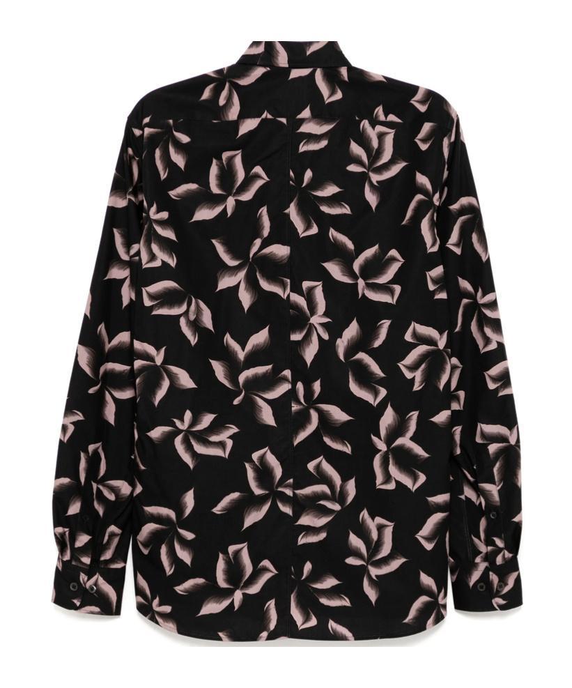 DRIES VAN NOTEN Long-sleeved Shirt In Black Product Image