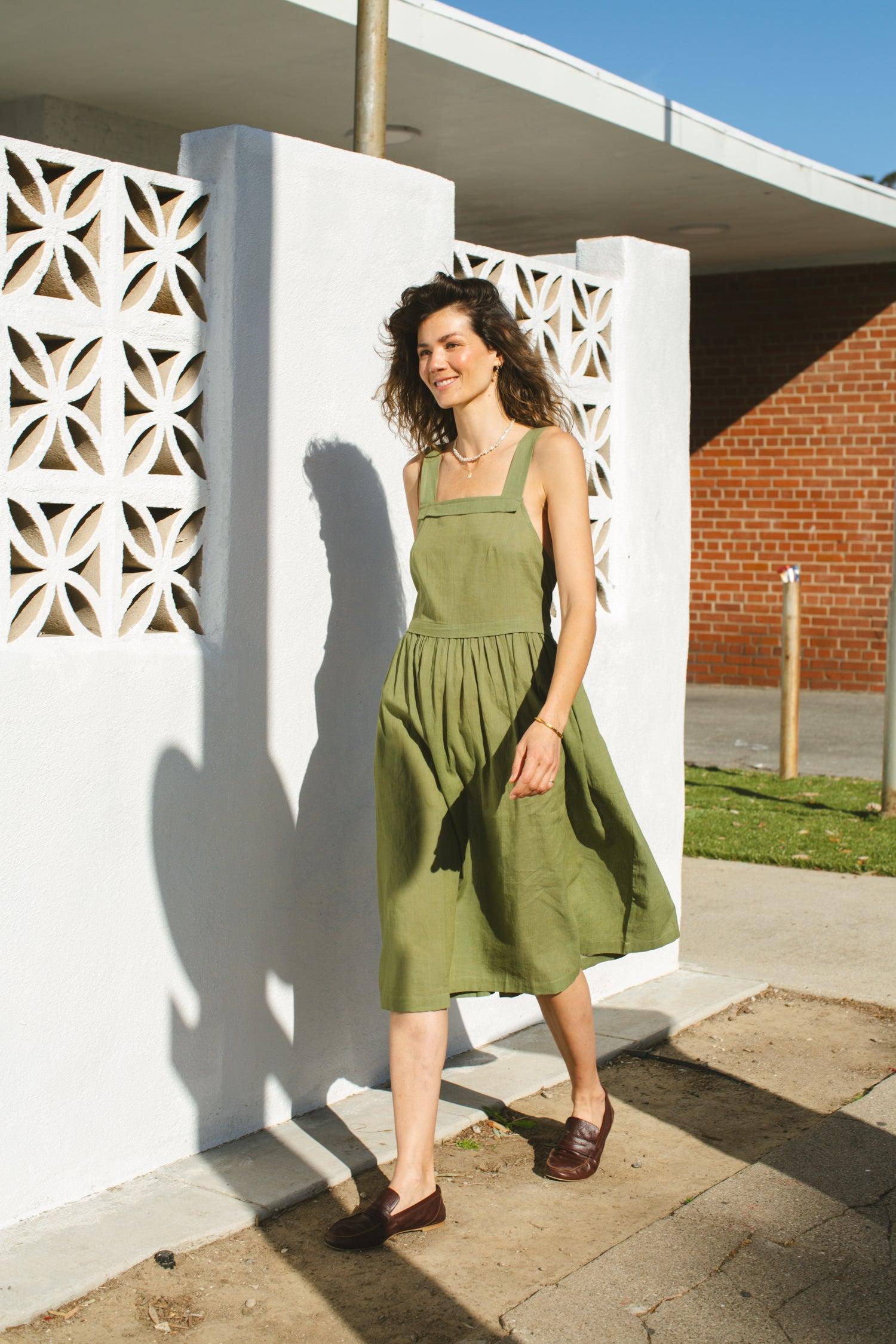 NY Olive Dress Product Image