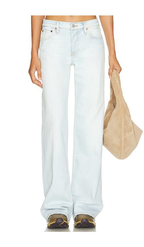 Mid Rise Wide Leg RE/DONE Product Image