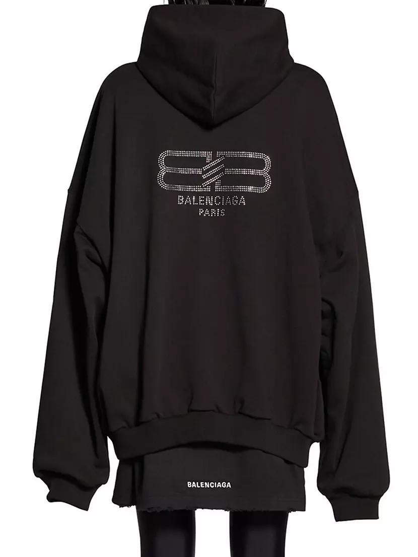BB Paris Strass Hoodie Large Fit Product Image