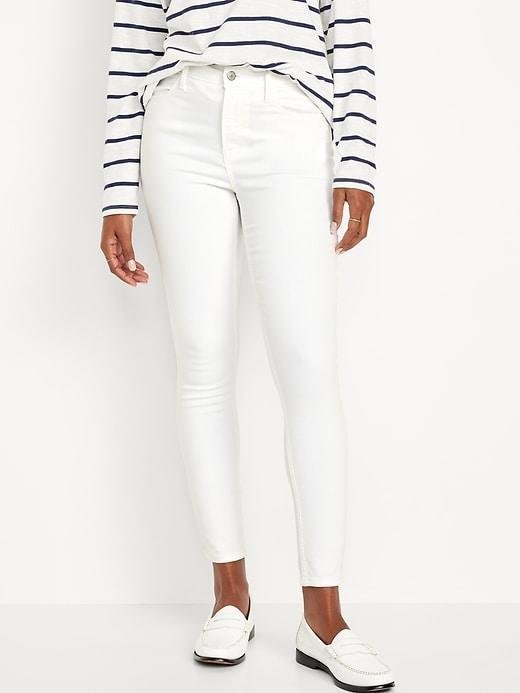 High-Waisted Wow Skinny Jeans Product Image