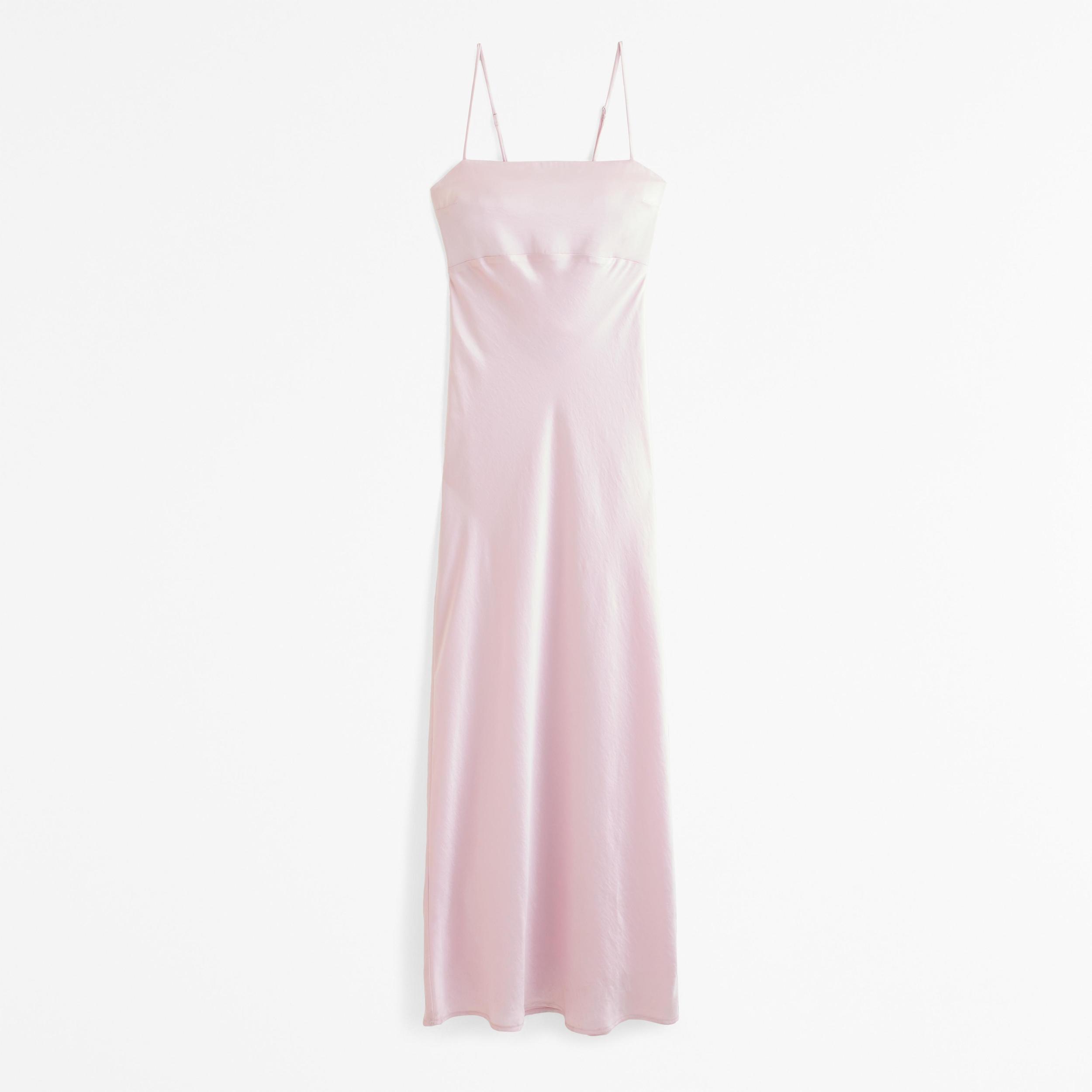 The A&F Julia Slip Cowl Back-Bow Maxi Dress Product Image